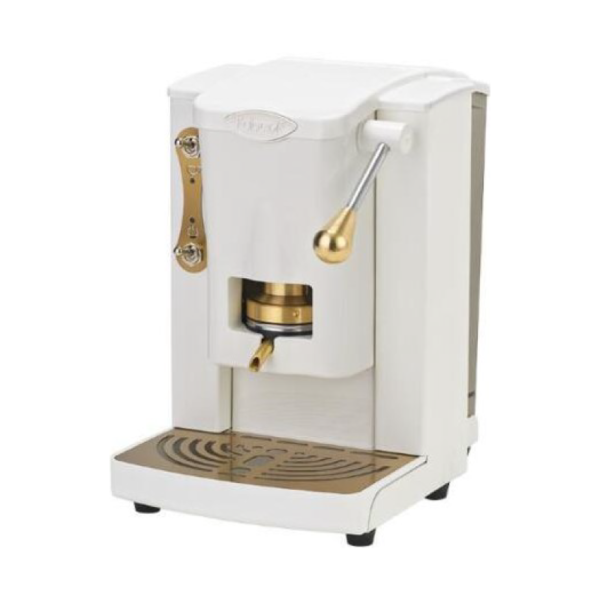 Faber Opera Macchina da Caffè a Cialde 44mm Inox Bianca